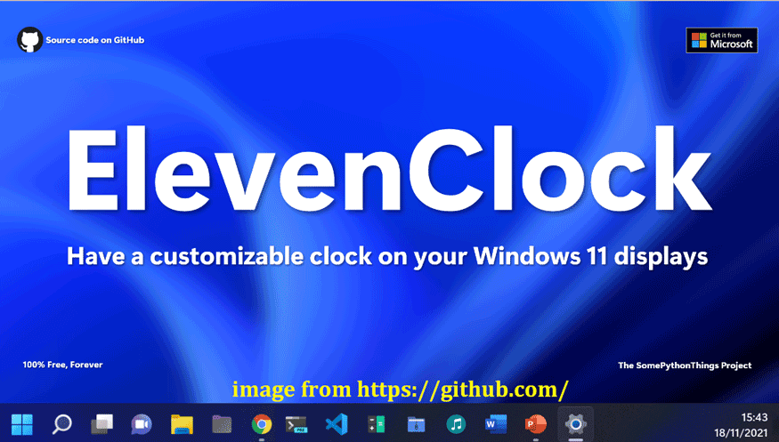 ElevenClock Windows 11       