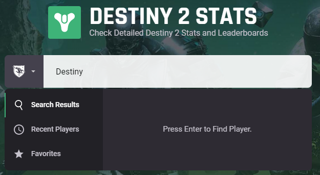 Destiny 1 deals raid tracker