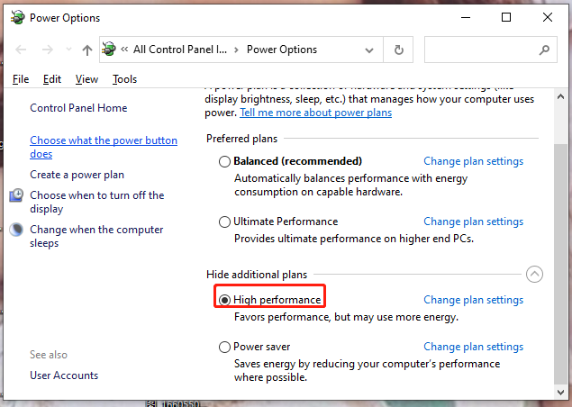 tick High performance