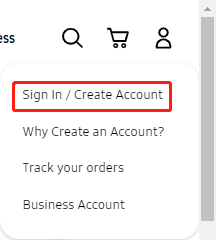 log in or create account