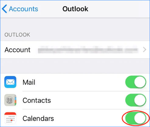 add Outlook Calendar to iPhone