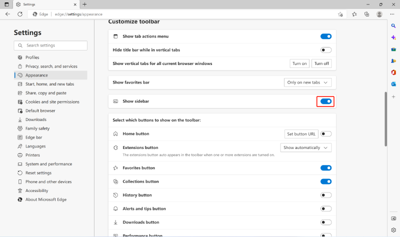 How to Enable and Use Office Sidebar in Microsoft Edge? - MiniTool