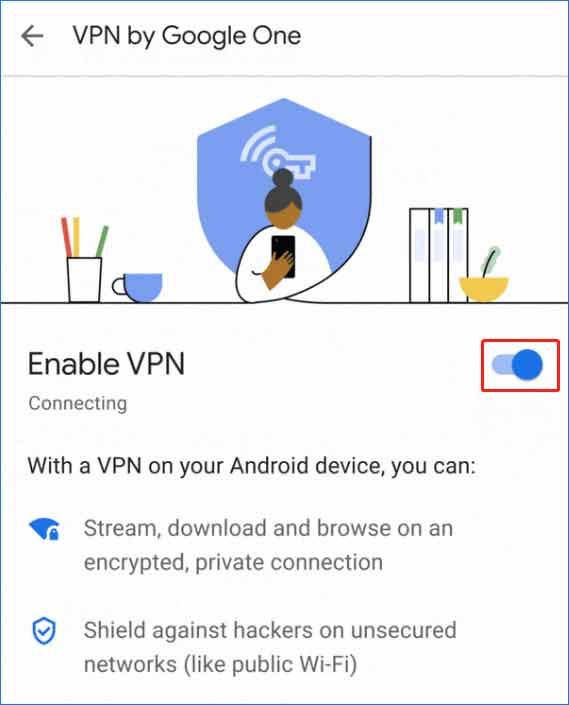 VPN by Google One