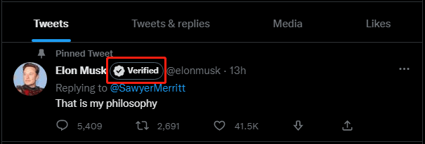 account verified by Eight Dollars