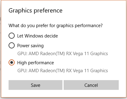 check High performance