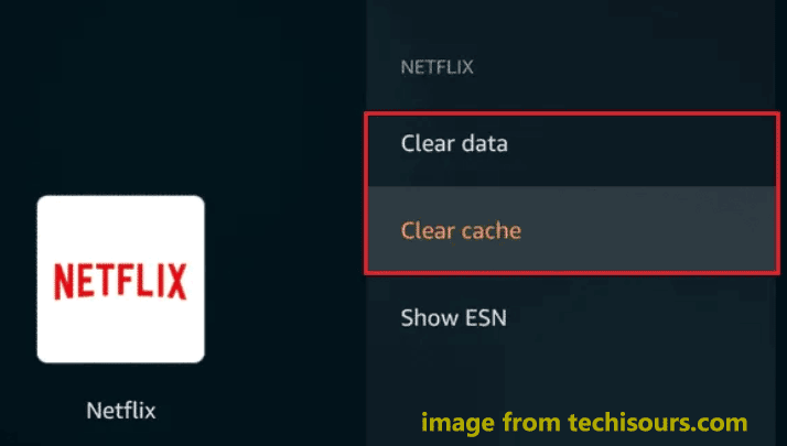 clear cache in Fire TV 