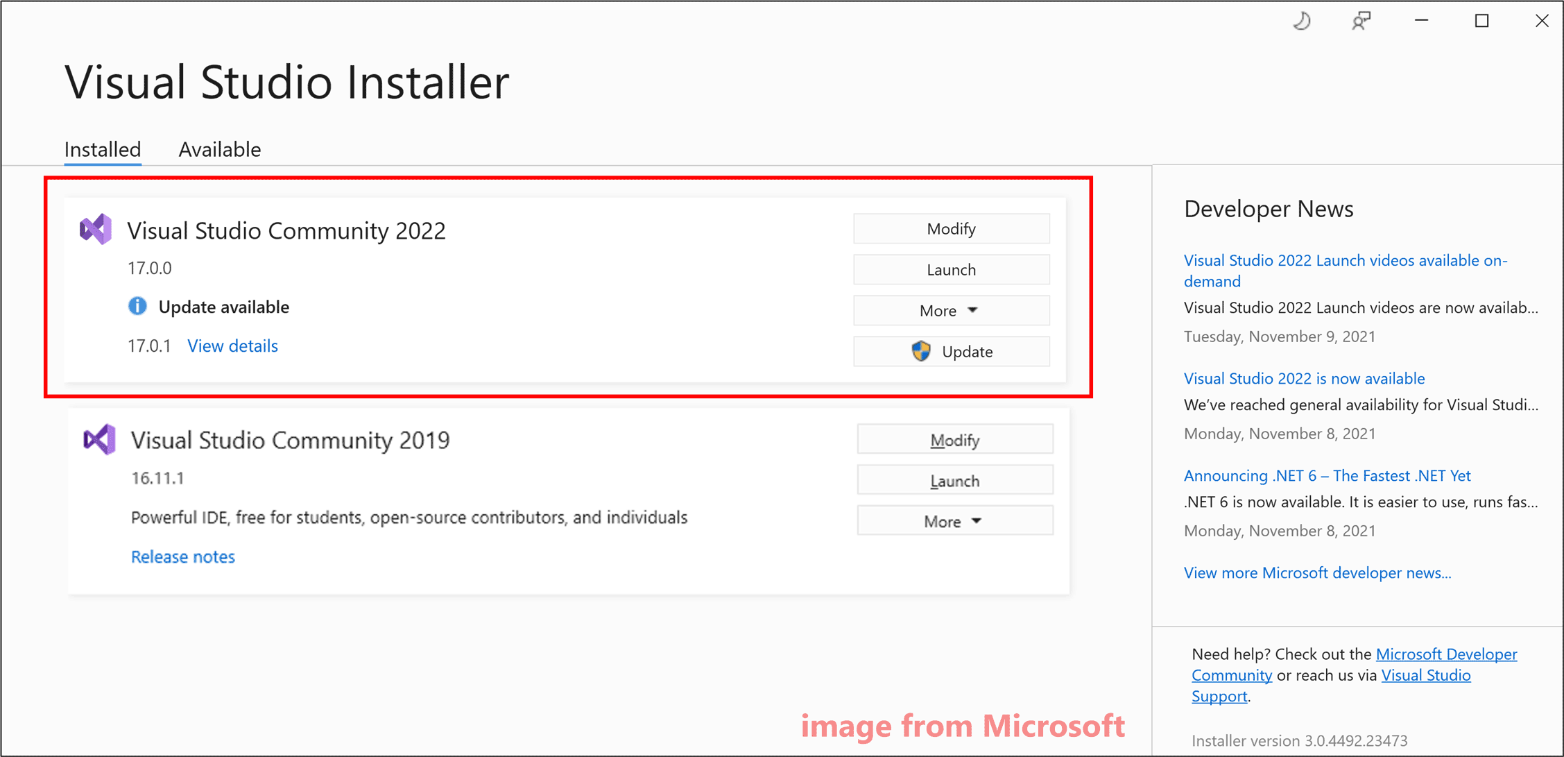 Guide How to Update Visual Studio to a New Version in Windows MiniTool