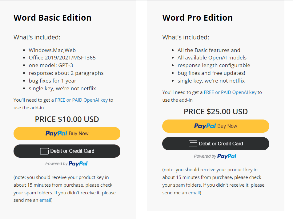 Ghostwriter for Word basic and pro edition