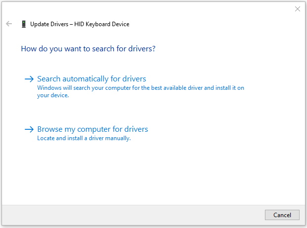 Guide - HID Keyboard Device Driver Download/Update/Reinstall - MiniTool