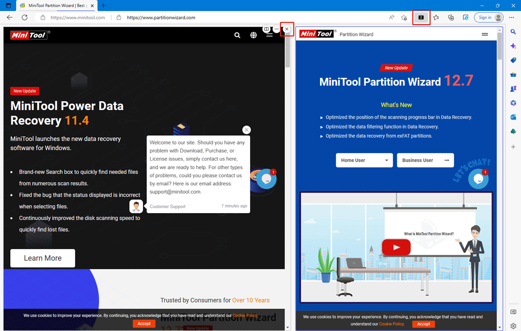 quit Split Screen