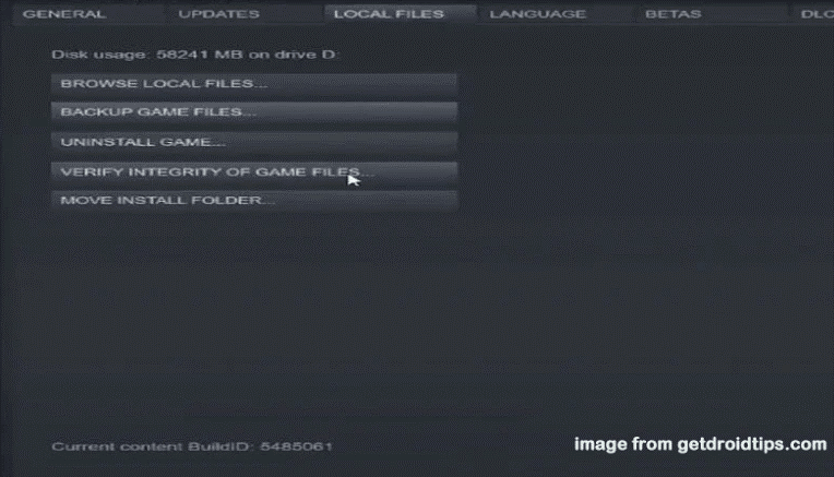 start the verification process