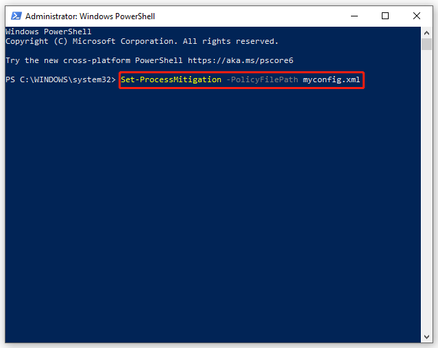 import the settings