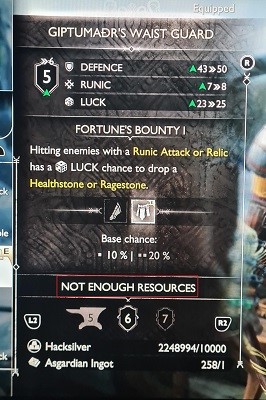 Not Enough Resources bug