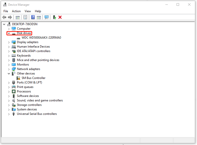 expand Disk drives