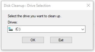choose the drive