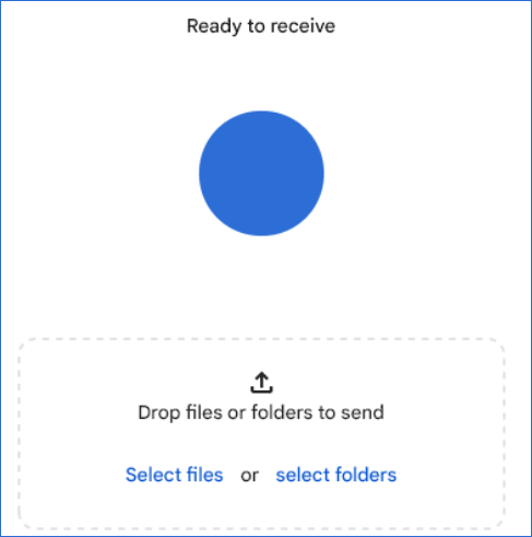 choose files to send