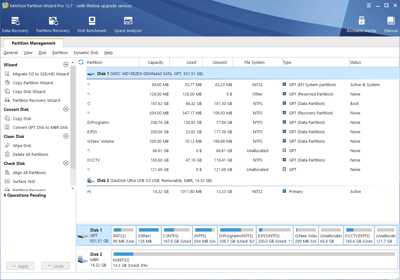 MiniTool Partition Wizard