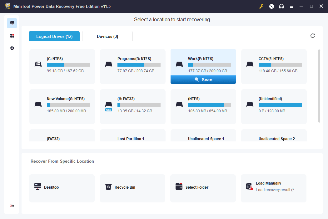 MiniTool Power Data Recovery