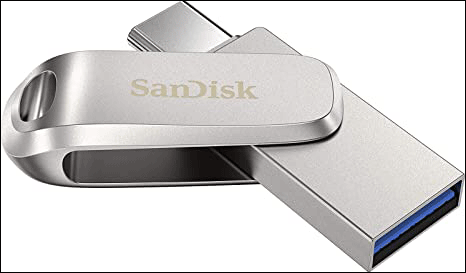 SanDisk USB type-C flash drive