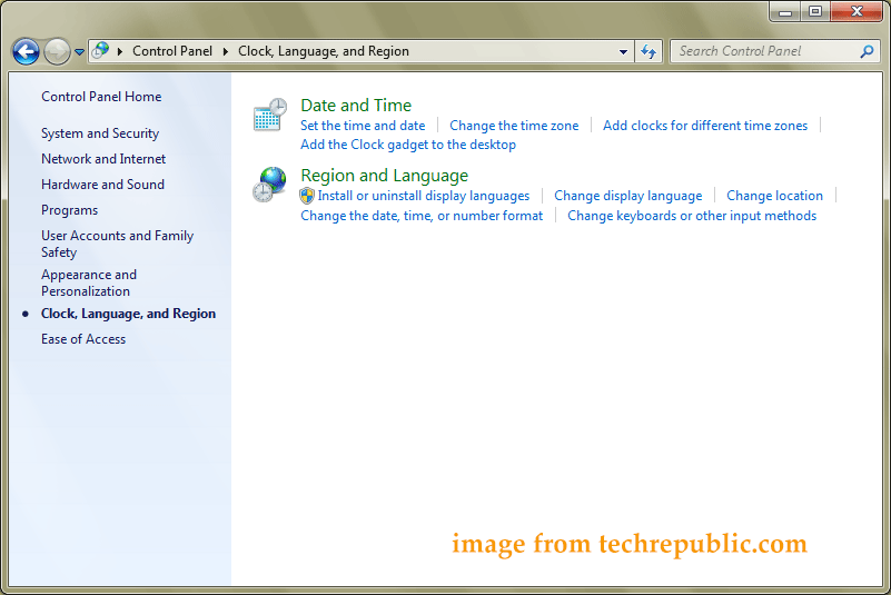install or uninstall display languages