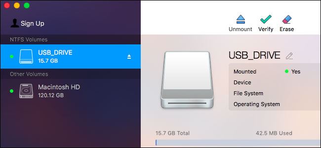 Paragon NTFS para Mac