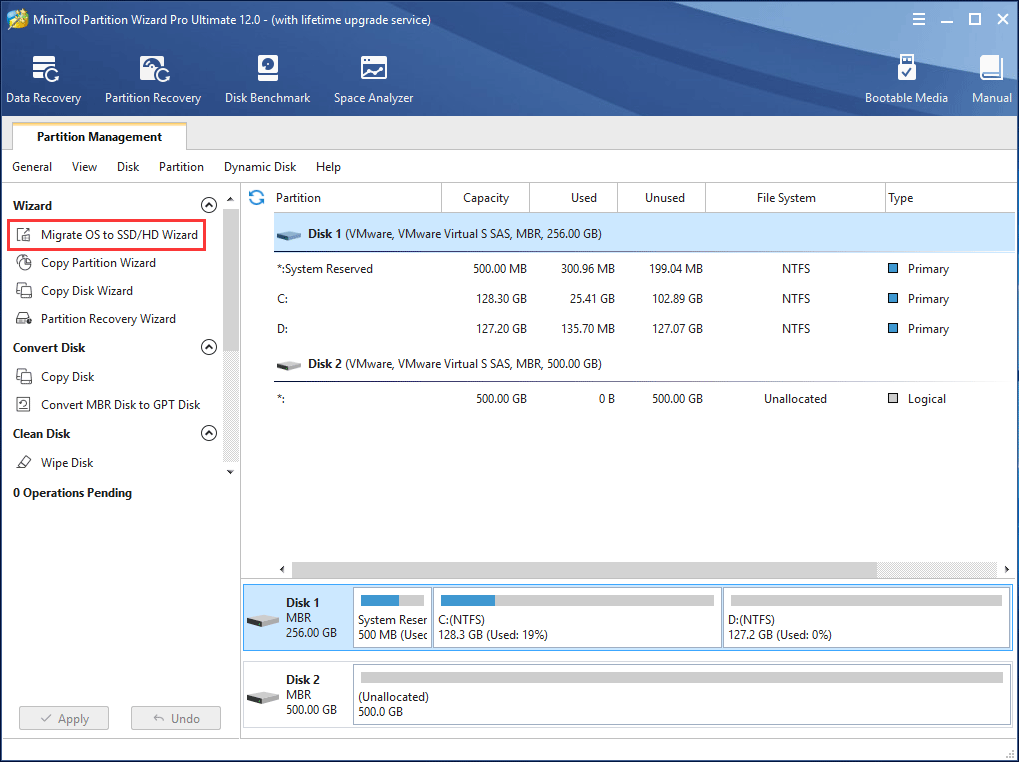 migrar o Windows 10 para o novo disco rígido ou SSD