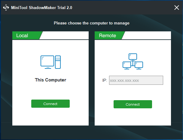 local backup or remote backup