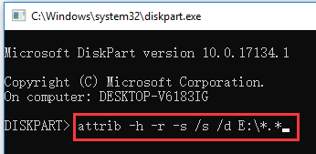 corrigir os dados do pen drive que não aparecem com cmd