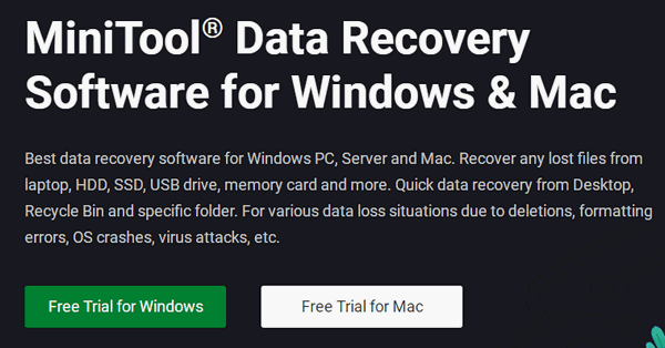 MiniTool Power Data Recovery