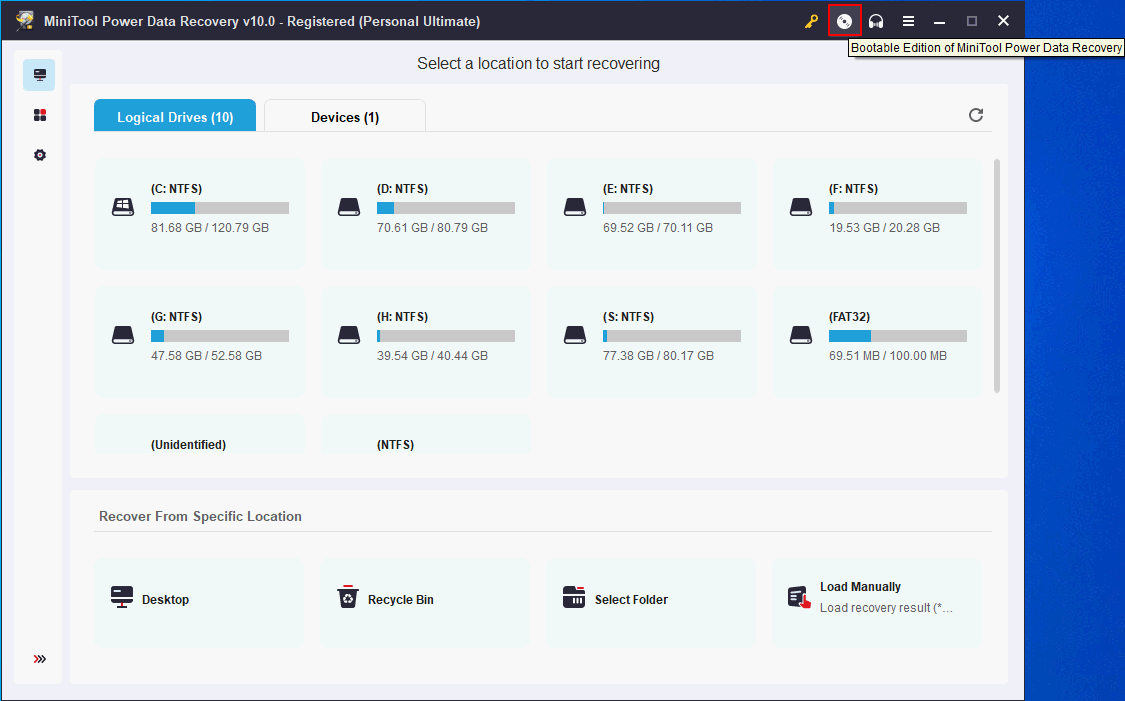 Construir disco de inicialização USB