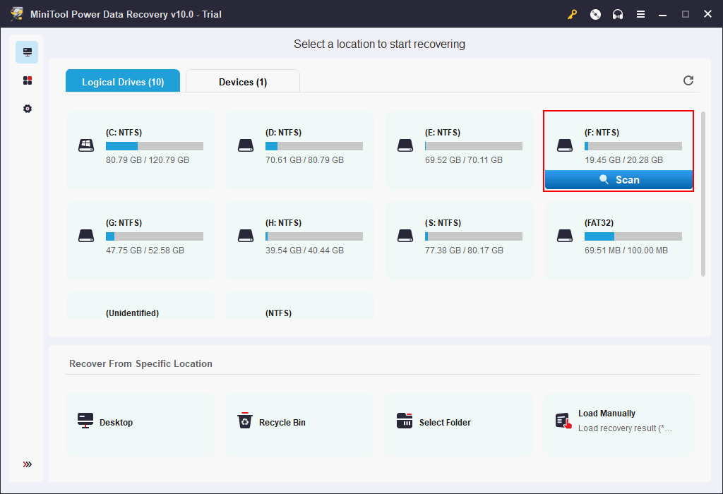 Digitalize a unidade