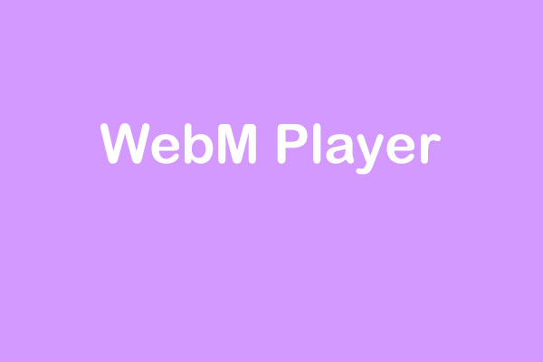 Top 5 Free WebM Players: How to Open WebM Files?