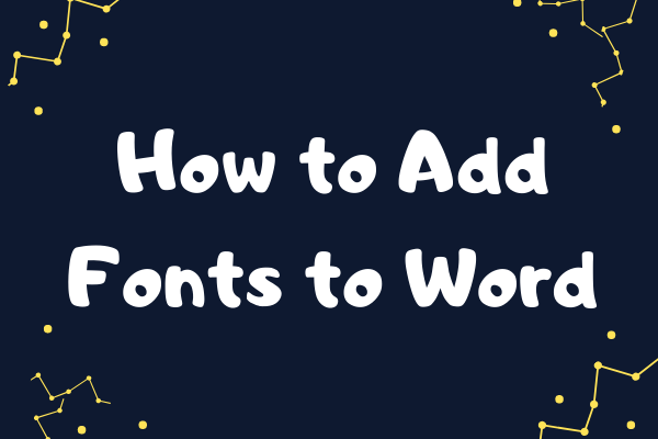 The Complete Guide on How to Add Fonts to Word