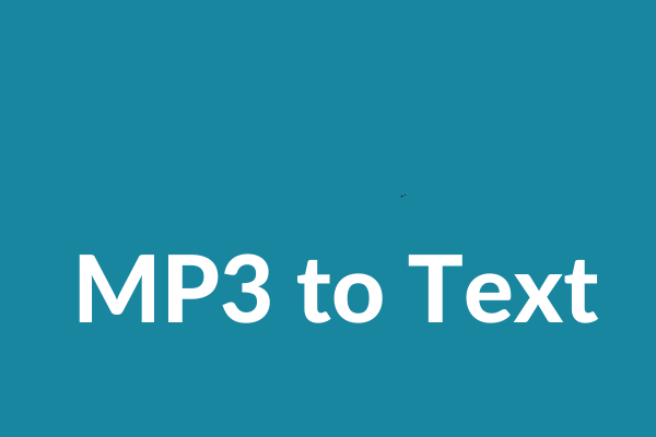 How to Convert MP3 to Text/Speech to Text