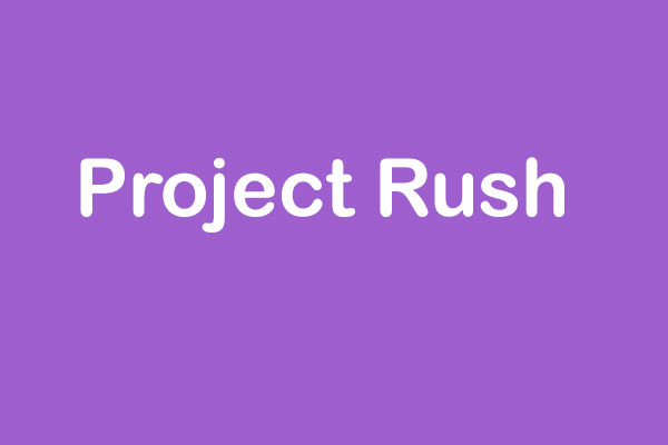 Adobe Project Rush: All-in-one Video Editing Software