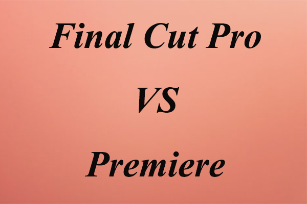 Final Cut Pro vs. Premiere - Welches ist besser?