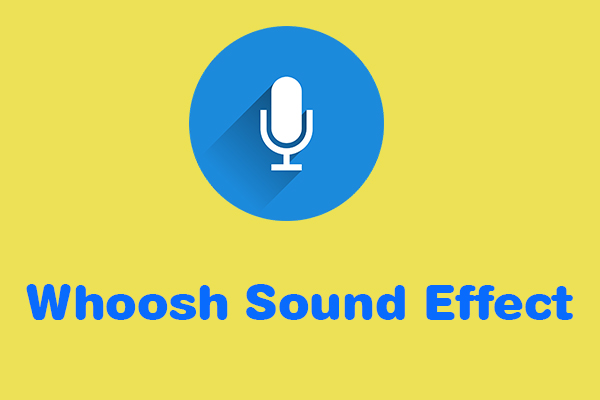The Best 5 Whoosh Sound Effect Websites for You