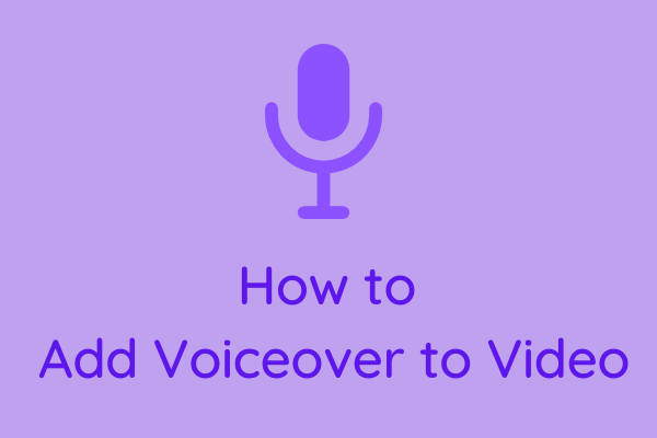 Voice Over App – How to Add Voiceover to Video