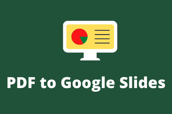 How to Convert PDF to Google Slides and Google Slides to PDF