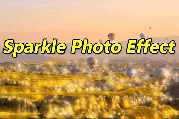 Sparkle Photo Effect: Cómo añadir efectos de brillo a una foto