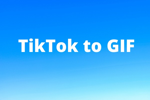 Top 3 Methods to Convert a TikTok Video to a GIF
