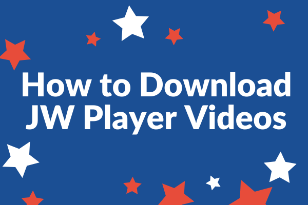 Cómo descargar videos de JW Player (Chrome y Firefox)