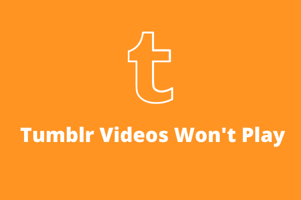 How to Fix Tumblr Videos Won’t Play? 4 Solutions