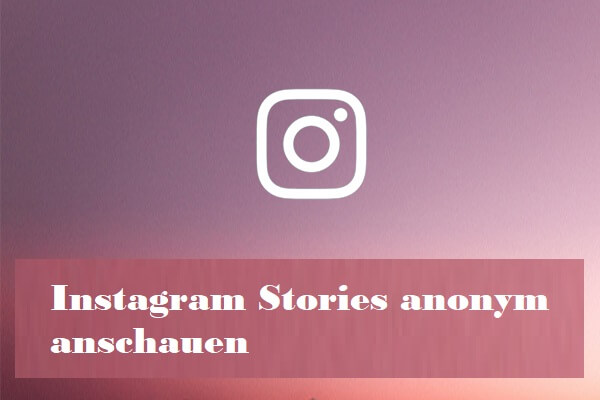 (2024) Instagram Stories anonym anschauen - 3 einfache Methoden
