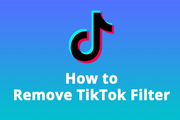 How to Remove a TikTok Filter from a Video [The Ultimate Guide]