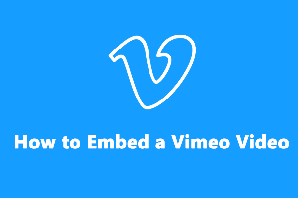 How to Embed a Vimeo Video on Website/WordPress/Google Slides