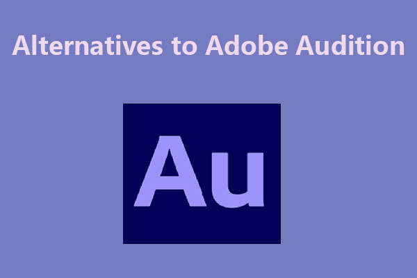 Top 5 Alternatives to Adobe Audition for Windows