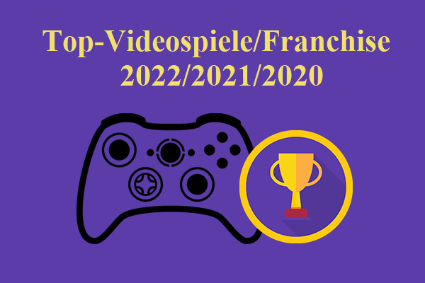 Top-Videospiele/Franchise 2022/2021/2020