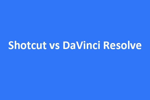 Shotcut vs DaVinci Resolve: A Full Comparison in 2024