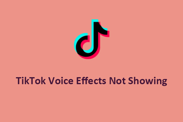 Why Are TikTok Voice Effects Not Showing & How to Fix